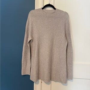 Jigsaw Light Gray Turtleneck Sweater